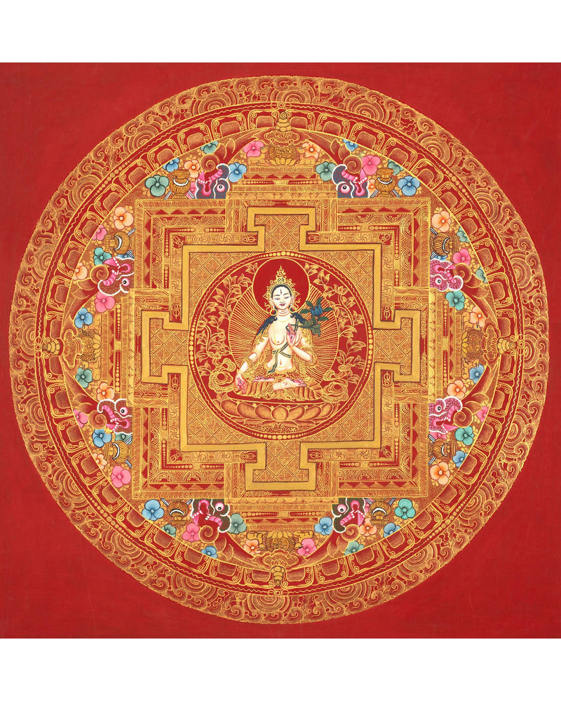 White Tara Mandala  