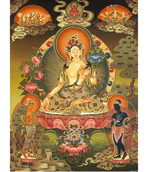 White Tara Thangka