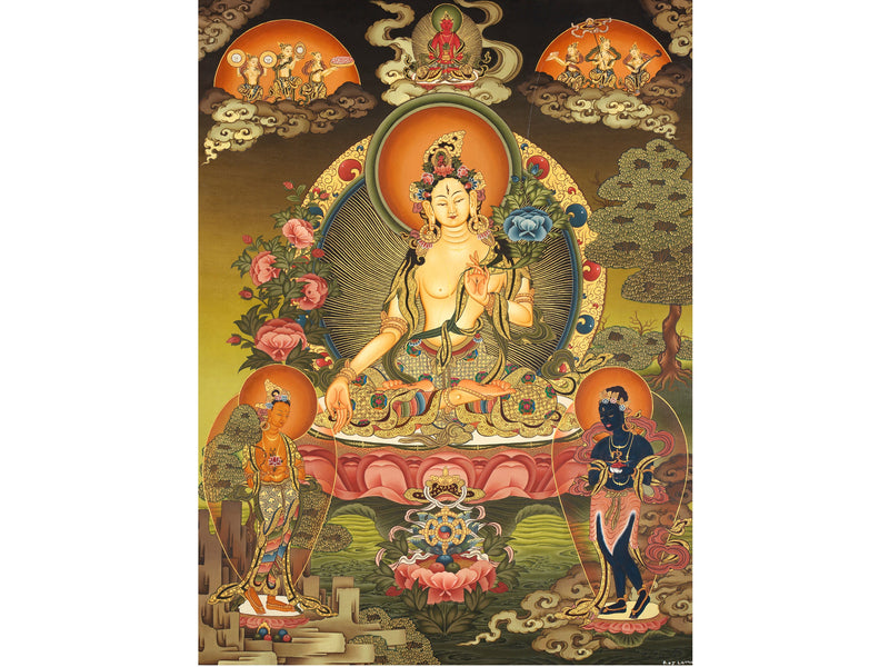 White Tara Thangka