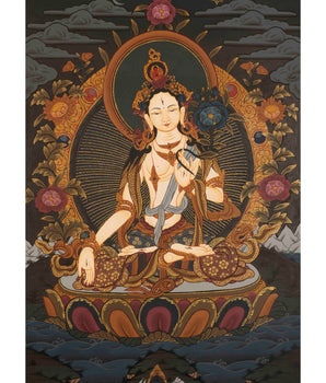 White Tara Thangka 