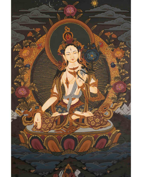 White Tara Thangka 