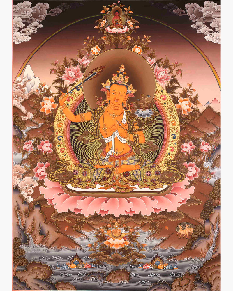 Wisdom Bodhisattva Manjushree