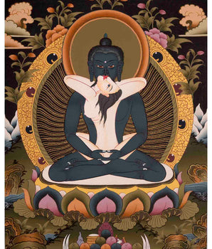 Yab Yum Buddha Thangka