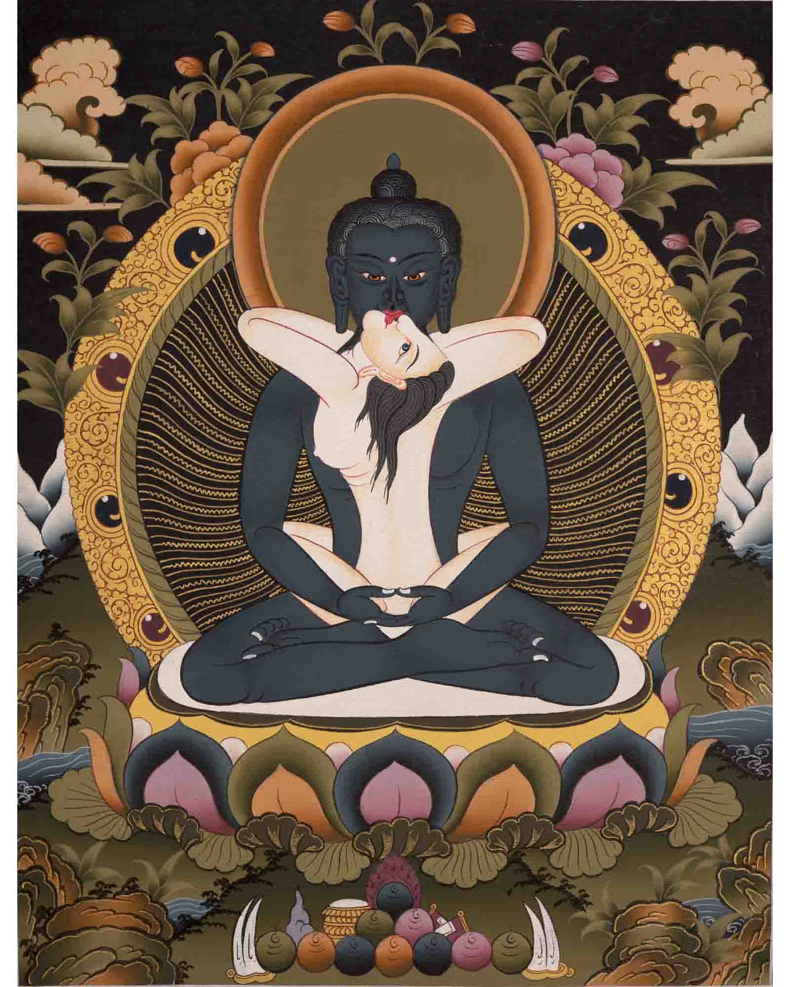 Yab Yum Buddha Thangka