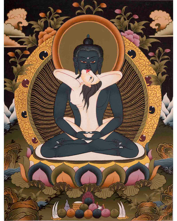 Yab Yum Buddha Thangka