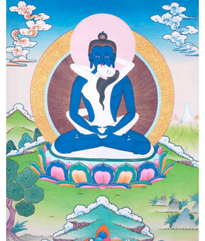 Yab Yum Buddha Thangka