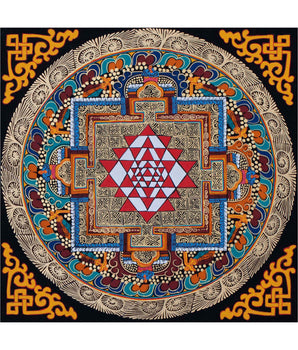 Yantra Mandala Thangka