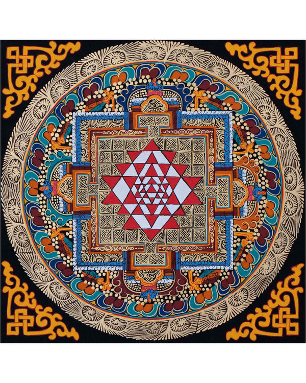 Yantra Mandala Thangka