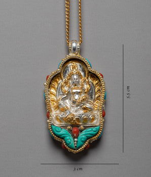 Dzambhala Ghau Pendant | Ancient Rituals | Religious Collectibles