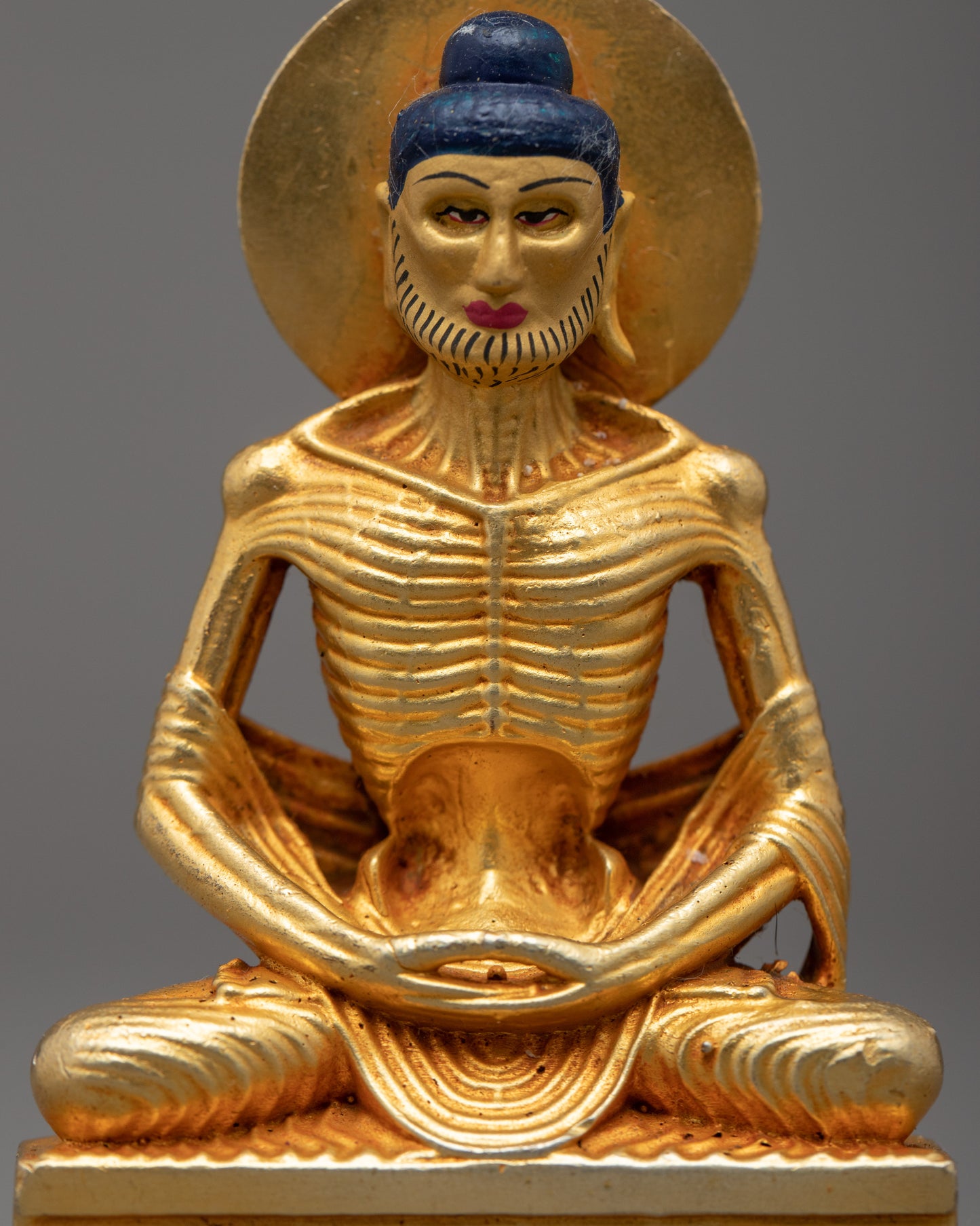 Fasting Shakyamuni Buddha Statue | Traditional Himalayan Artwork