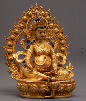 Electroplated Dzambhala Statue | God of Wealth and Prosperity
