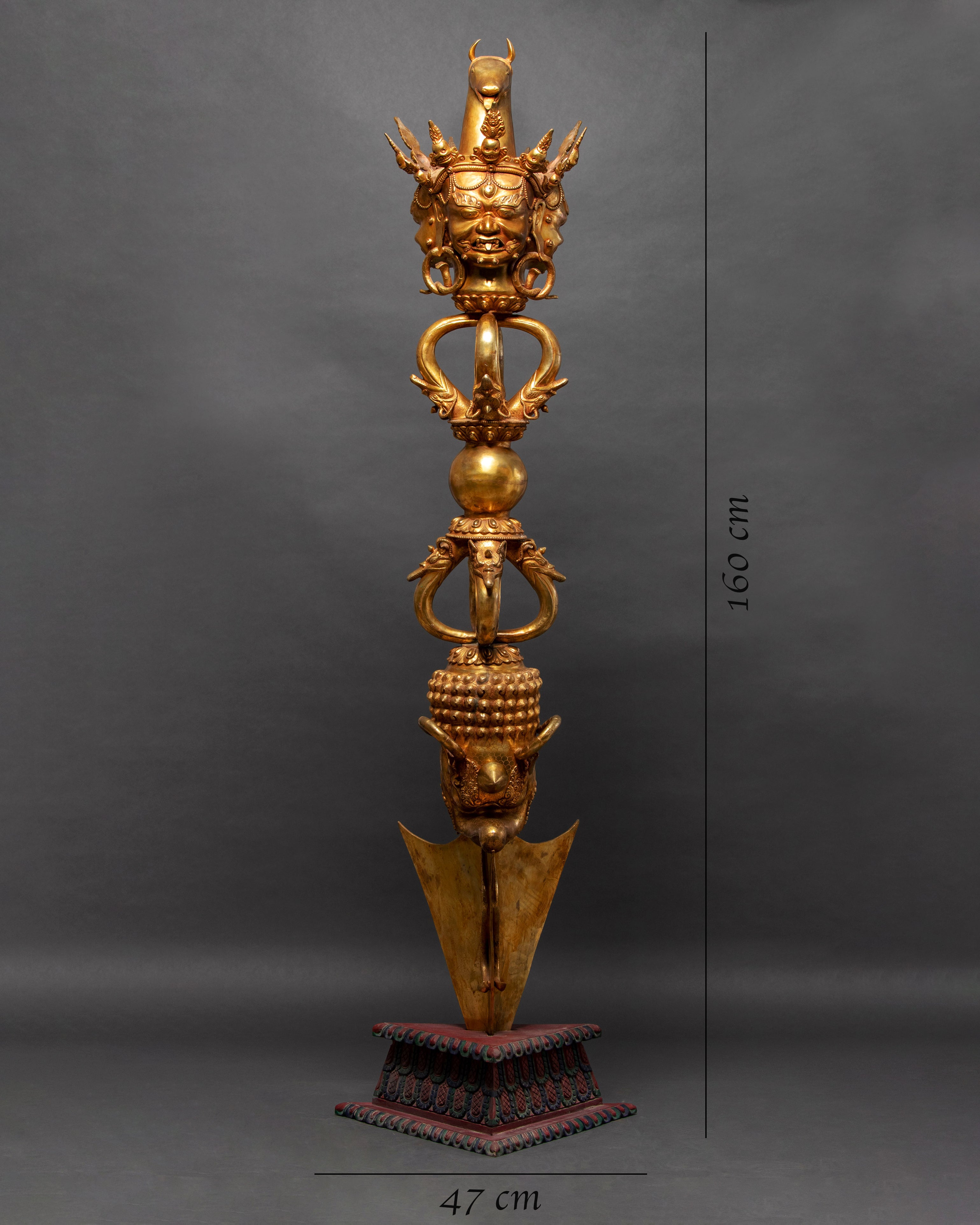 Large Buddhist Phurba | Tibetan Dagger