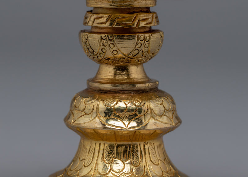 Buddhist Butter Lamp Set | Himalayan Art Work