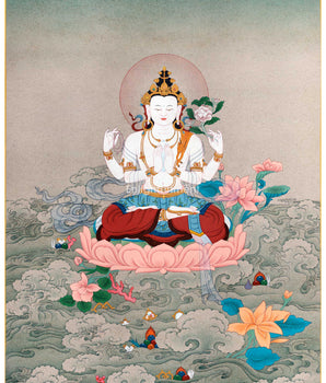 Chenrezig's Four Arms of Compassion