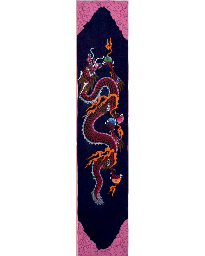 Traditional Dragon Painting Thangka