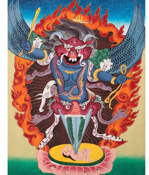 garuda thangka