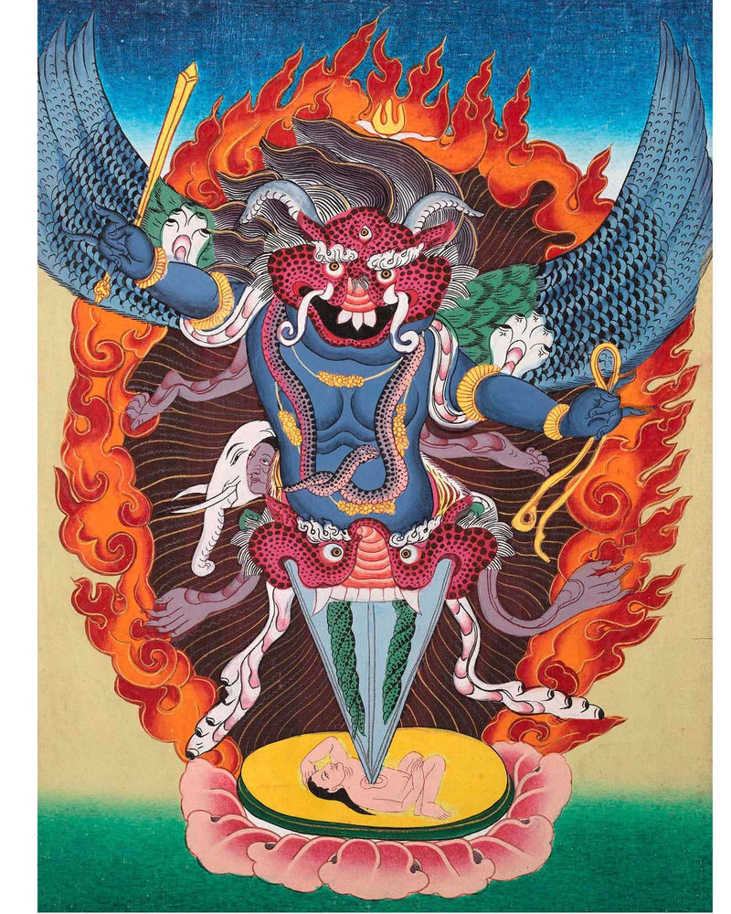 garuda thangka