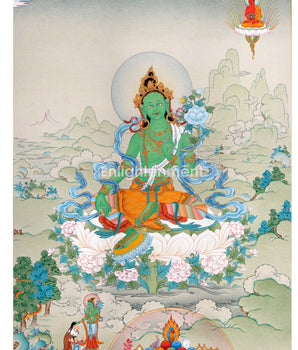 Green Tara, The Mother of Liberation 