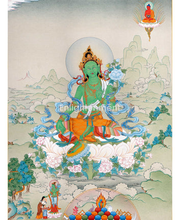 Green Tara, The Mother of Liberation 
