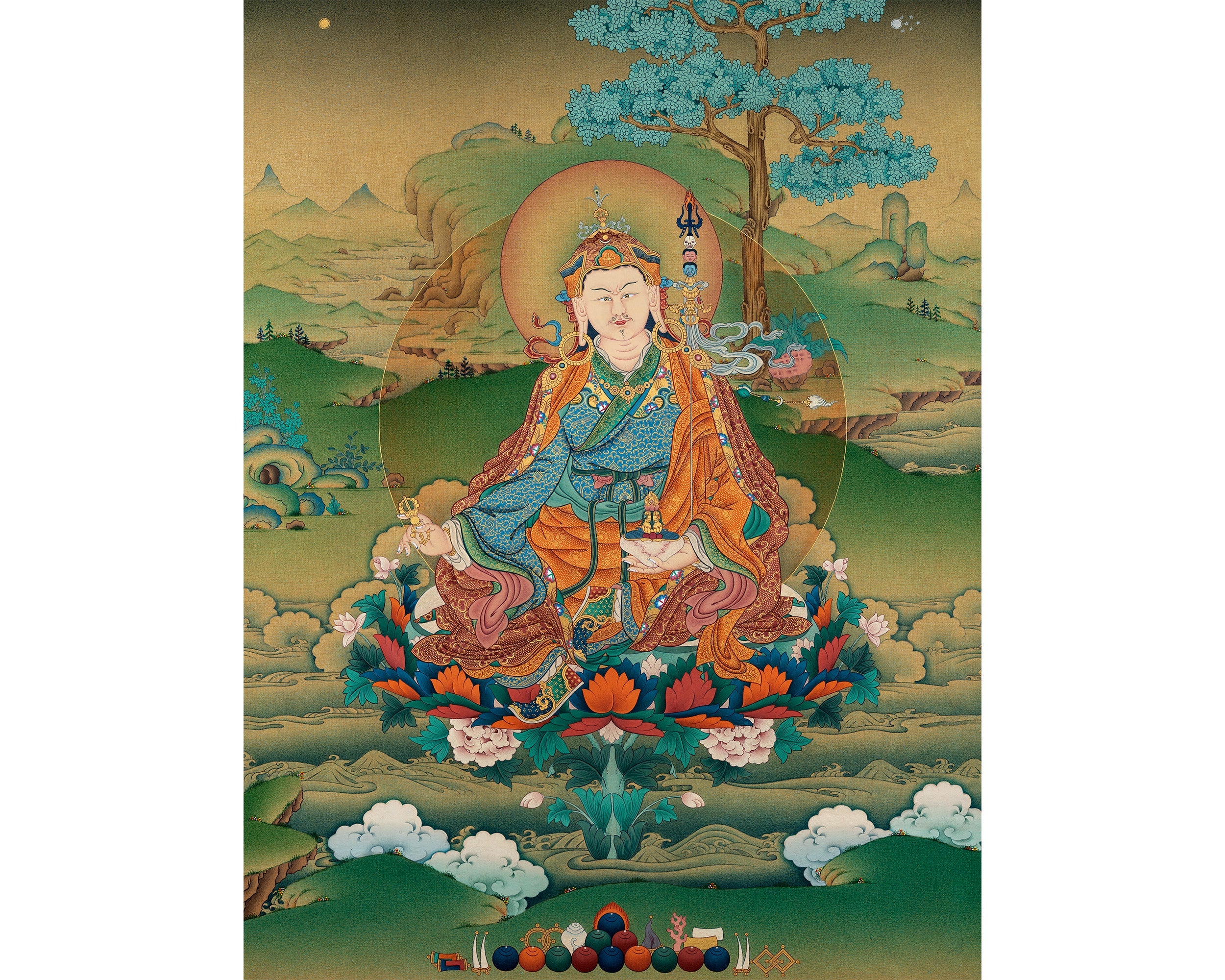 Guru Padmasambhava, Guru Rinpoche Thangka