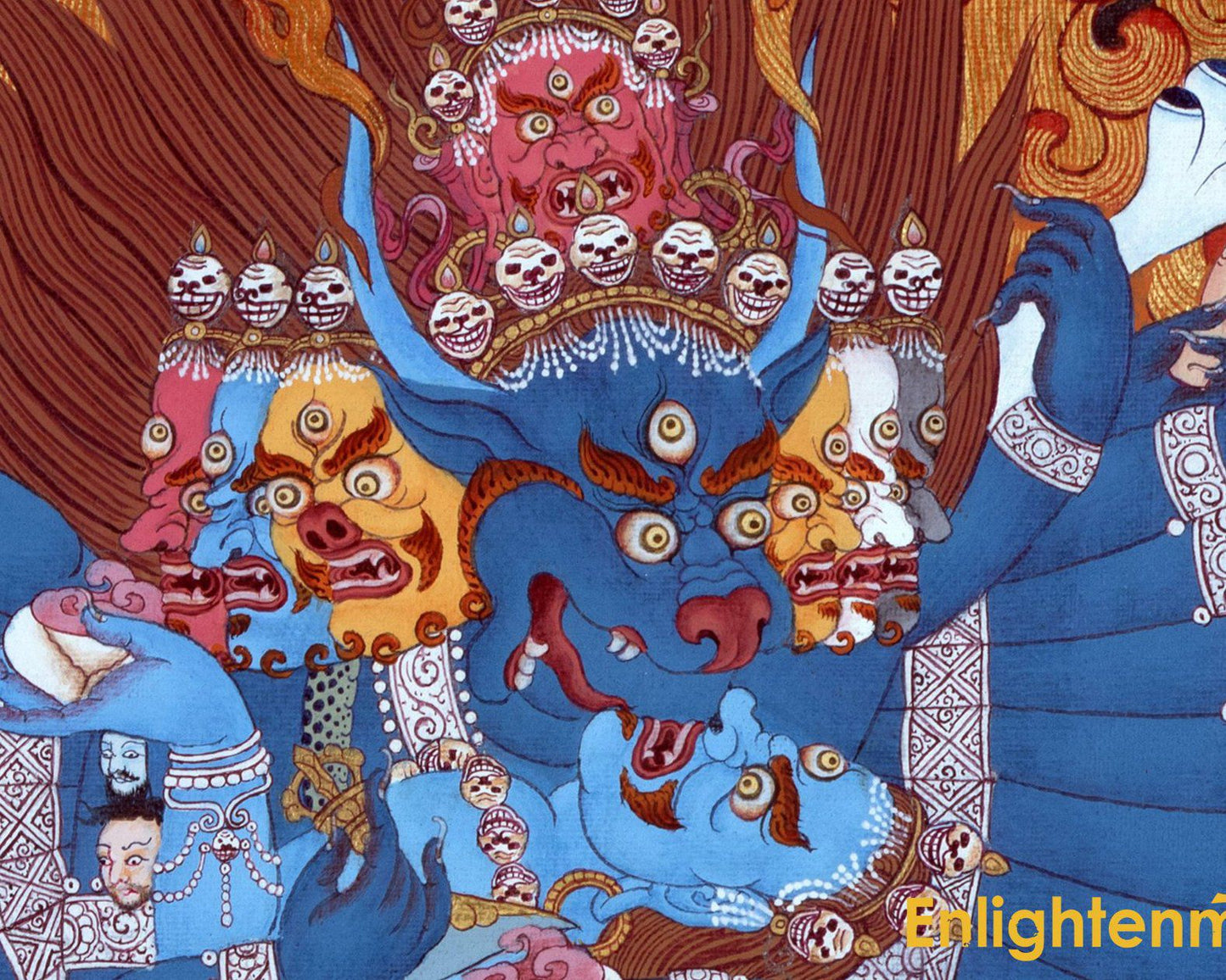 Yamantaka Thangka, Yama, Tibetan Thangka Painting