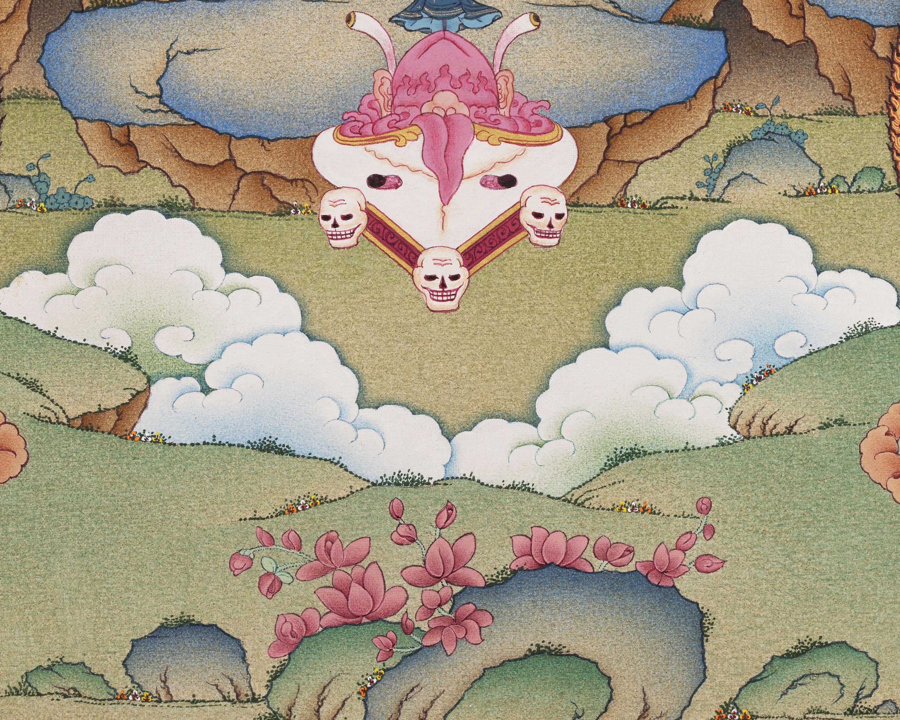 Chakrasamvara Vajravarahi Dakini | Digital Thangka Print