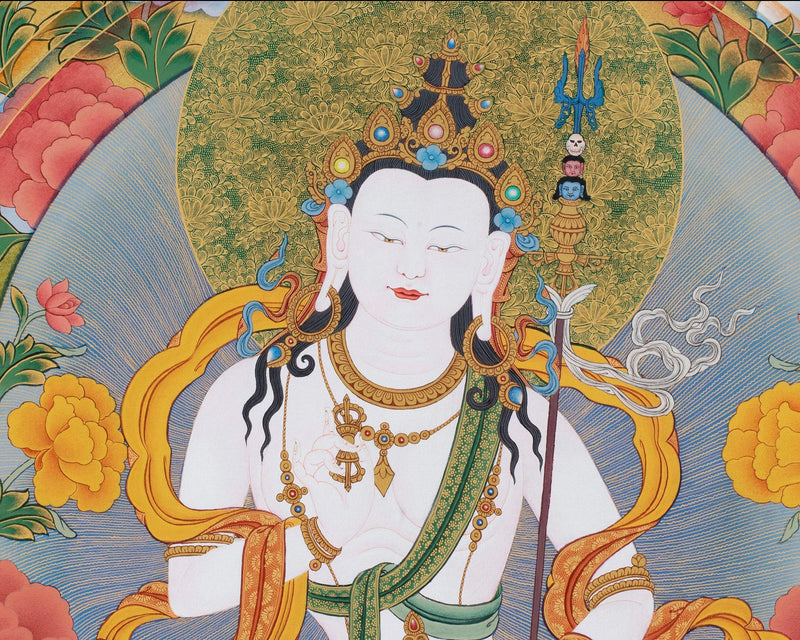 Mipham Wangdu Thangka Print | Tibetan Yidam Thangka