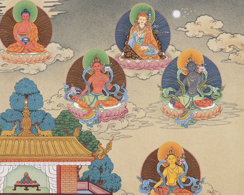 21 Tara Thangka Print | Chokyur Dechen Lingpa Tradition