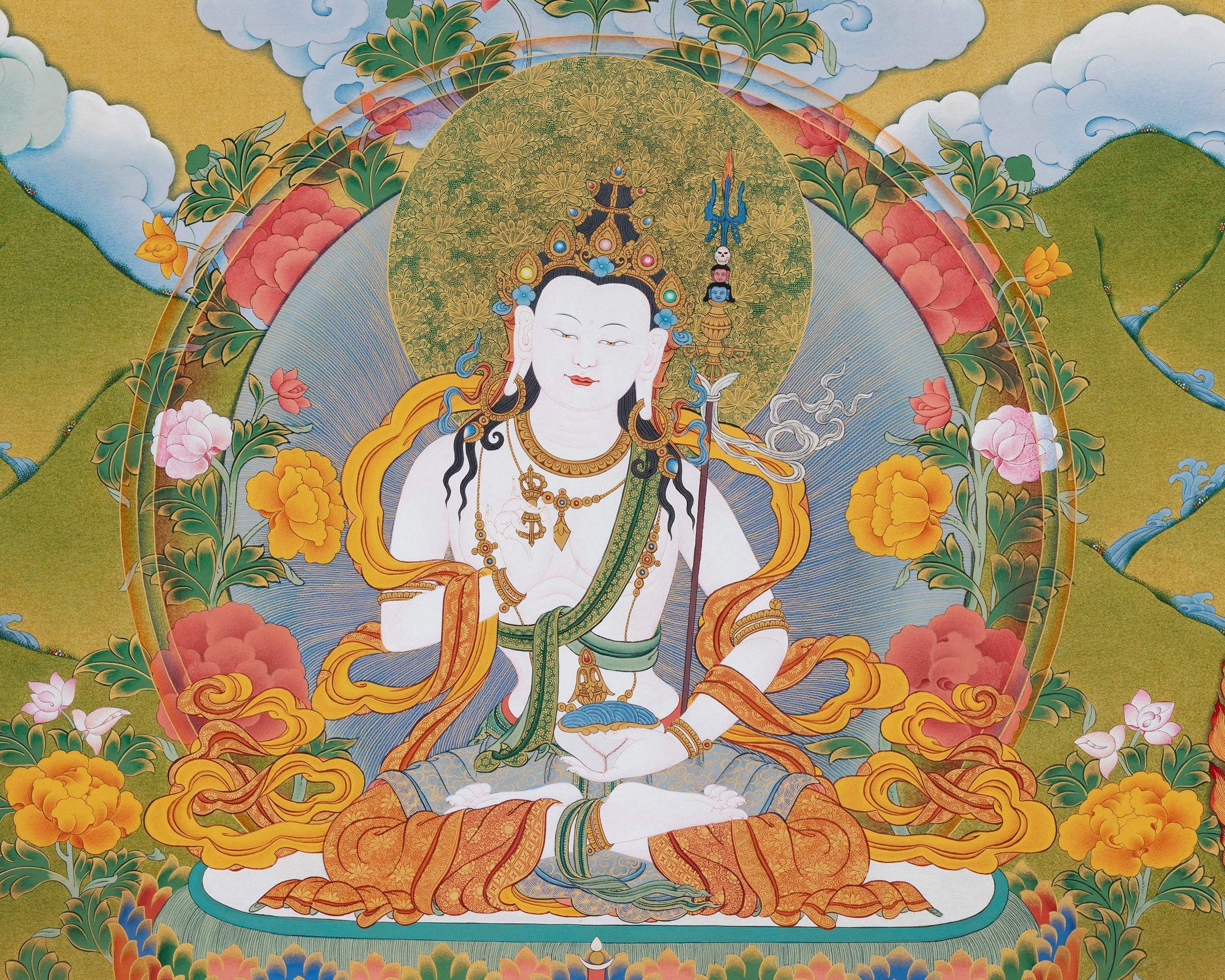 Mipham Wangdu Thangka Print | Tibetan Yidam Thangka