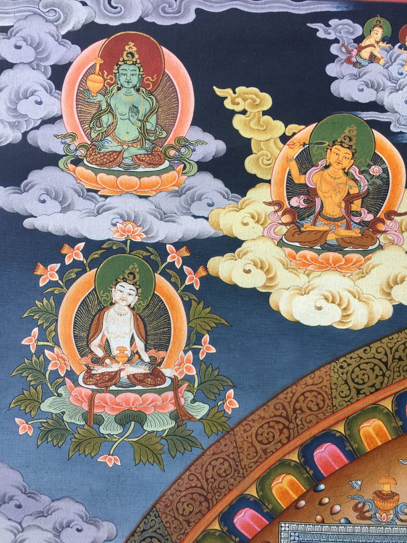 Lokeshvara Mandala Thangka | Tibetan Buddhist Craft