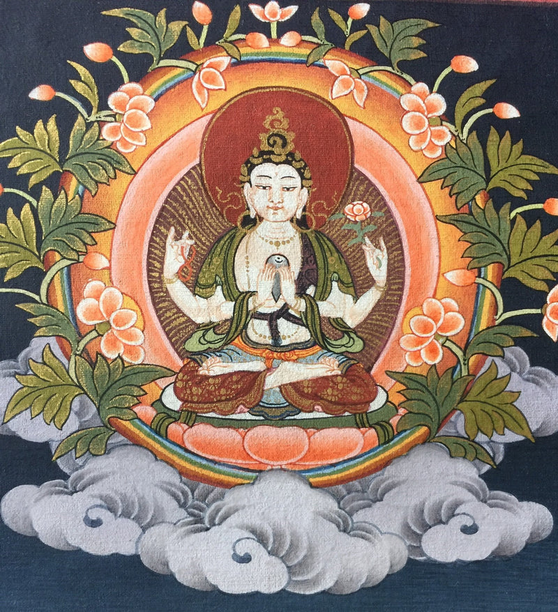 Lokeshvara Mandala Thangka | Tibetan Buddhist Craft