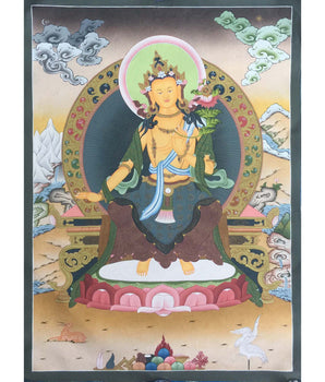 Handmade Maitreya Buddha | Spiritual Art