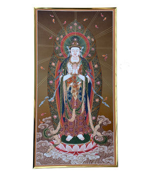 Goddess of Mercy | Japanese  Style Thangka