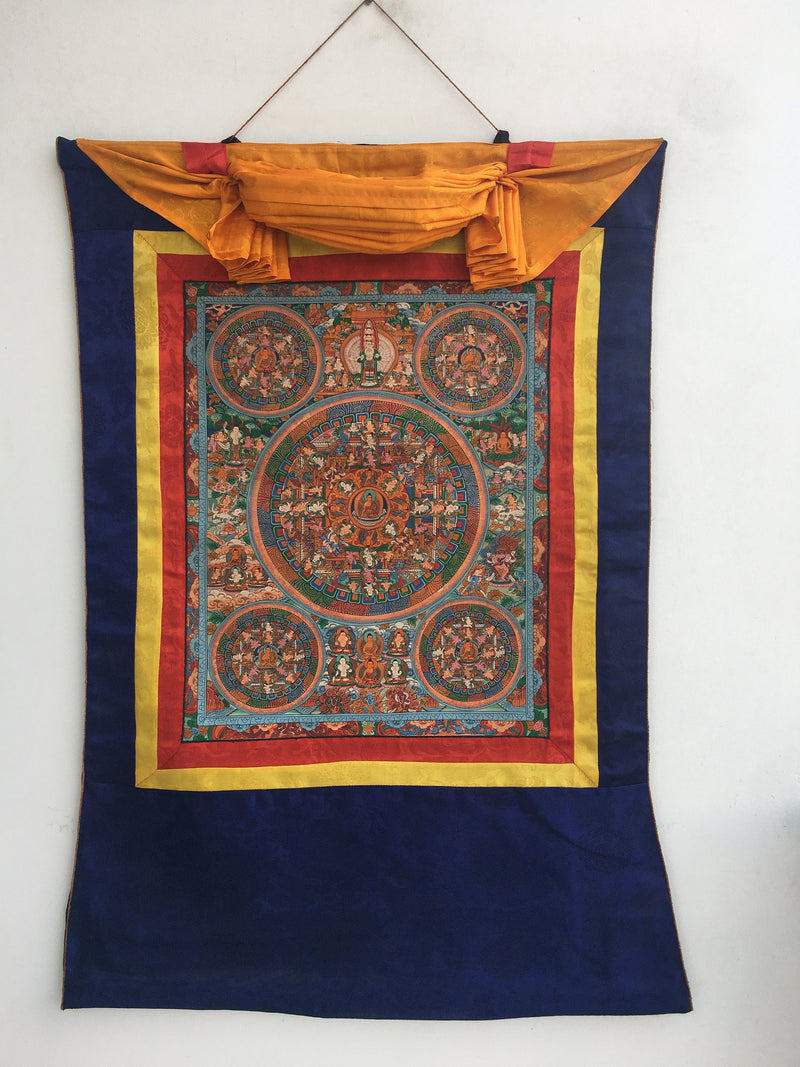 Traditional Buddhist Mandala | Bright Colored Mandala