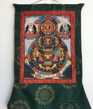 Vintage Mandala Thangka | Wall Decor