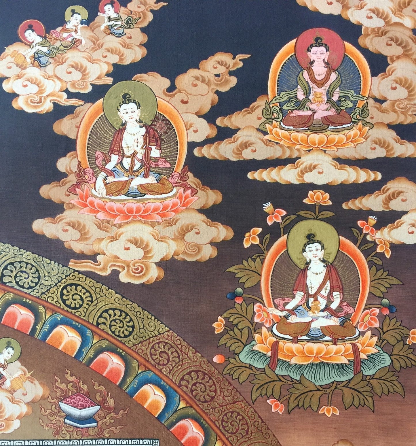 Lokeshvara Mandala Thangka  | Mandala Thangka Wall Art