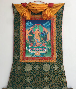 Buddhist Manjushri Thangka | Buddhist Thangka