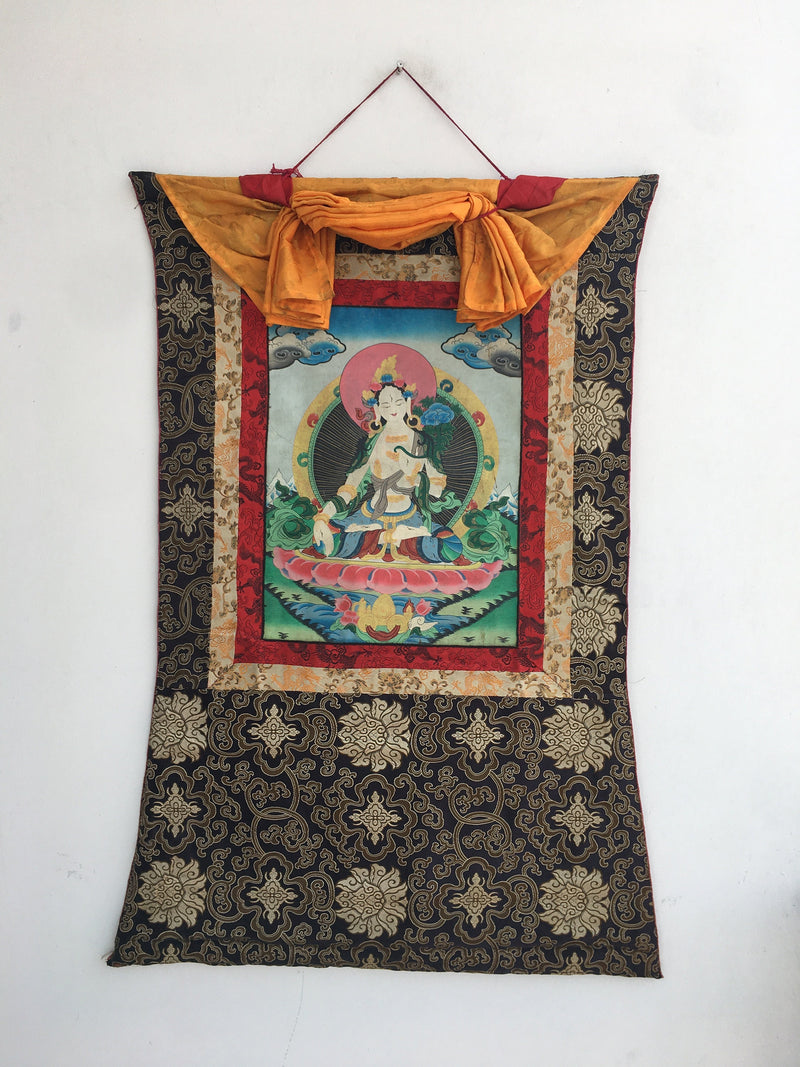 Spiritual White Tara  | Wall Hanging Painting And Decoration
