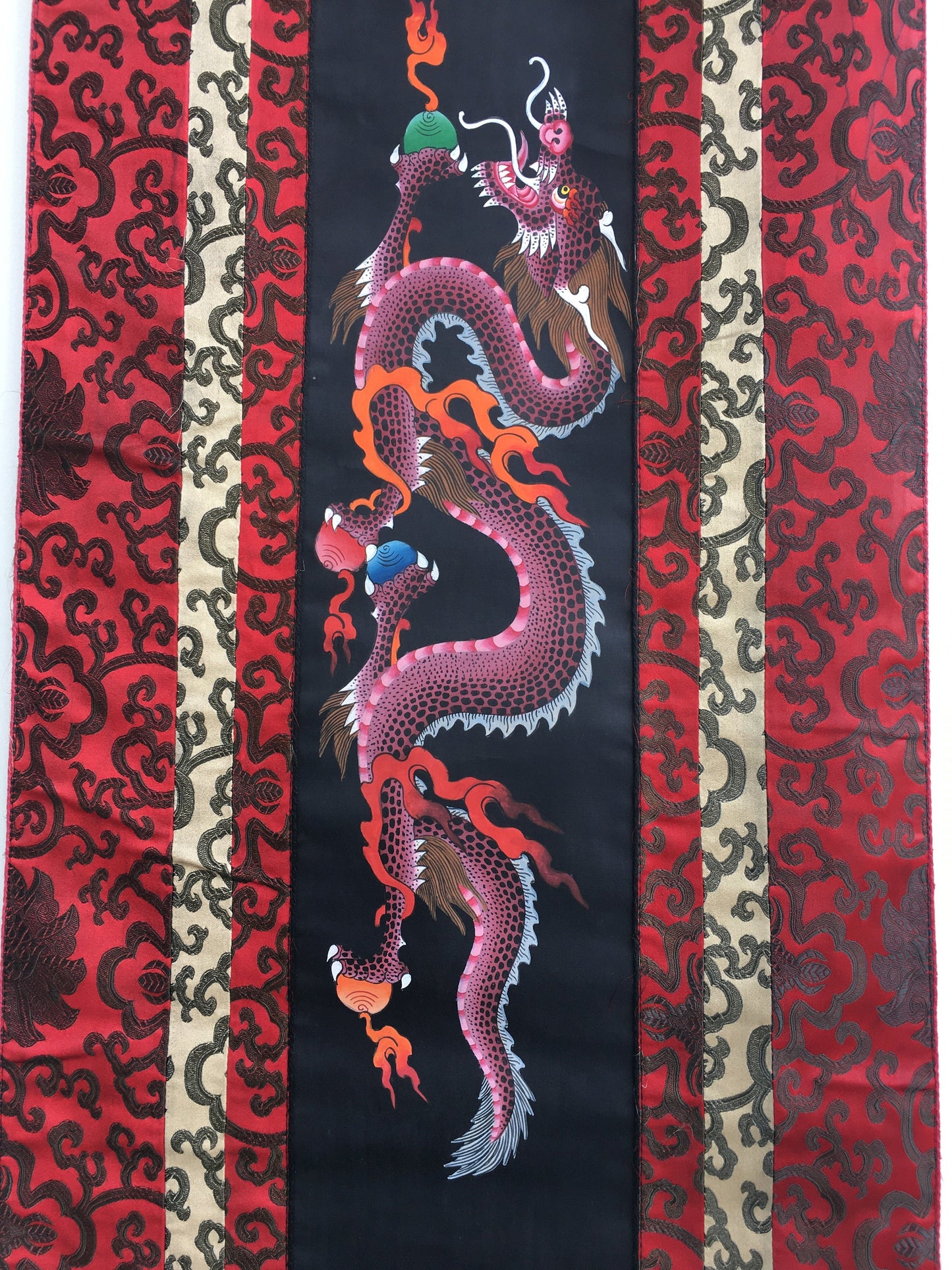 Dragon Thangka Painting | Unique Art Painting for Meditation | Wall Decoration Painting