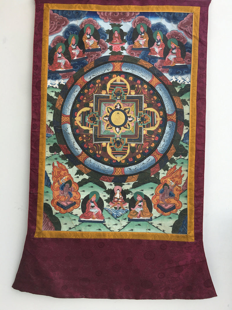 Buddhist Mandala | Tibetan Monks , Dakini , Mahakala and  Dharmapala