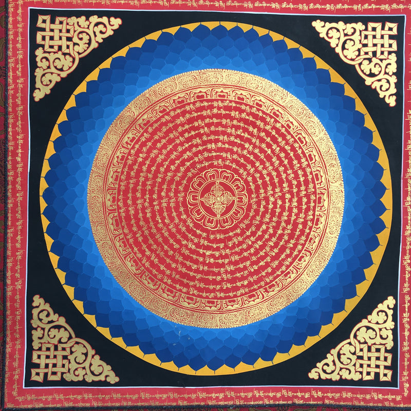Double Dorje Mandala | Art Painting