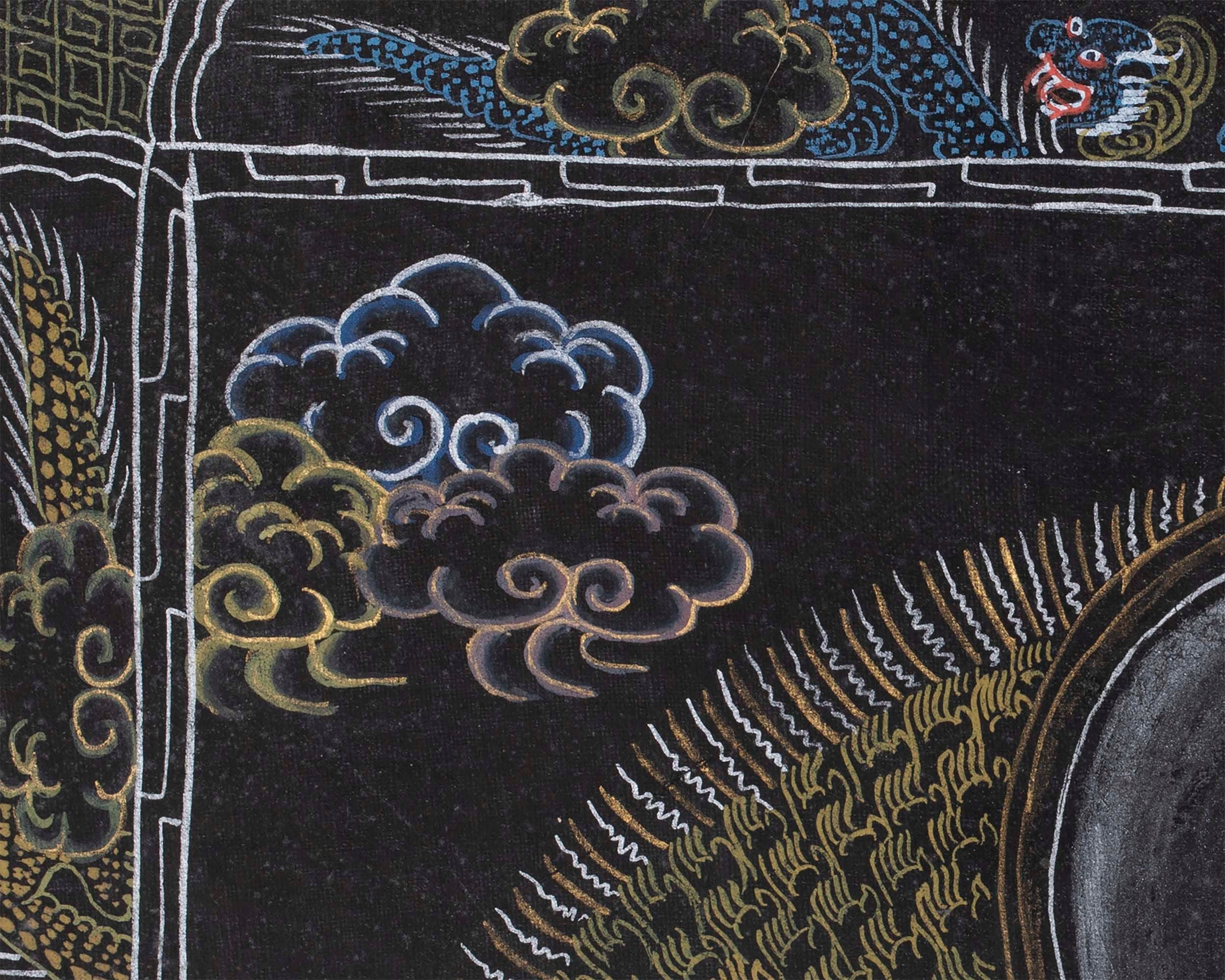 1000 Armed Avalokiteshvara Thangka | Buddhist Bodhisattva Handpaint | Wall Decor