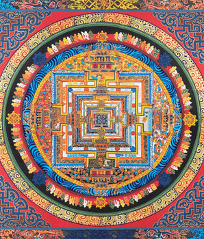 Mandala of Kalachakra | Wall hanging