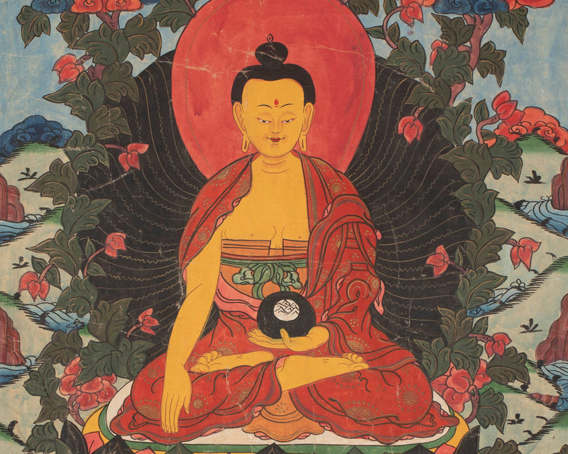 Old Shakyamuni Buddha | White Tara And Green Tara