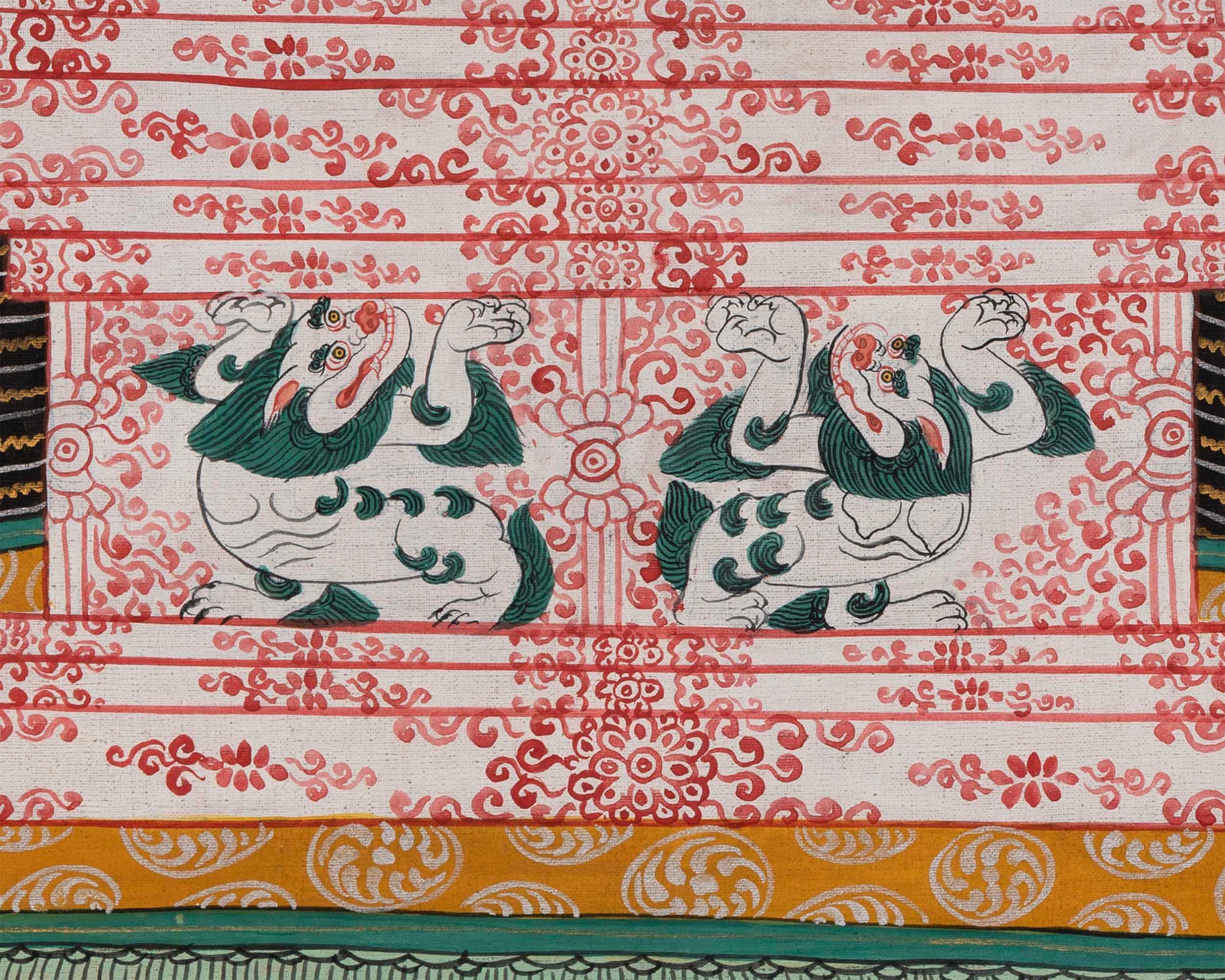 Colorful Mandala Thangka | Unique Tibetan Thanka