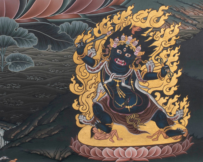 White Tara Thangka | Tibetan Dolkar Bodhisattva Of Long Life