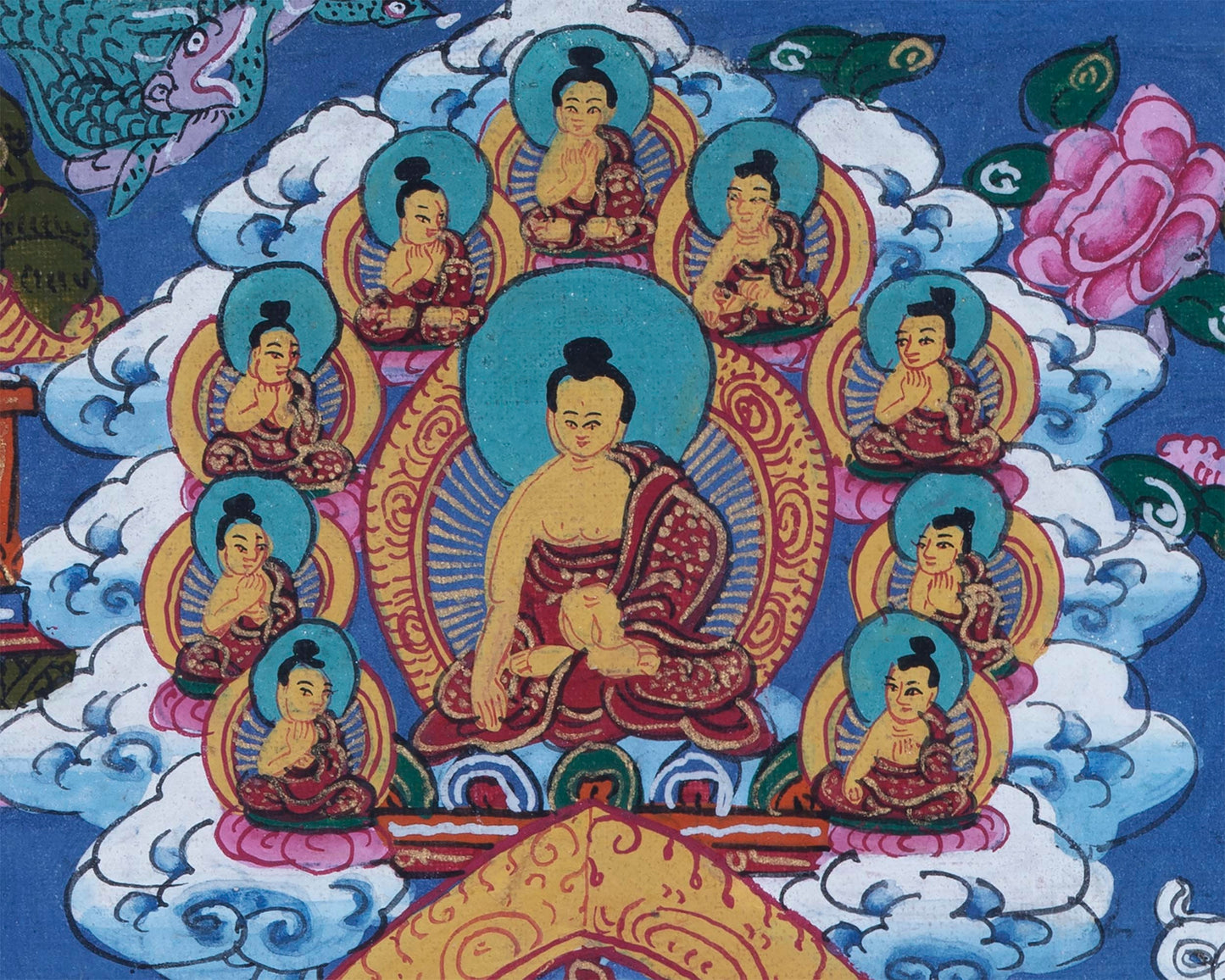 Buddhist Stupa Thangka Painting | Religious Artifacts |