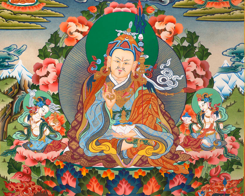 Guru Rinpoche Thangka | Eight Manifestation of Guru Padmasambhava