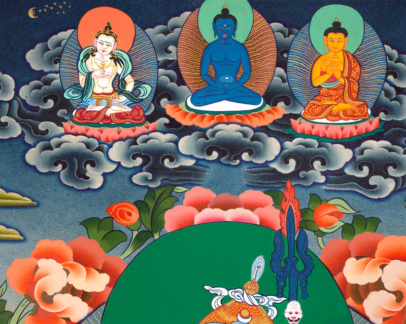 Guru Rinpoche Thangka | Eight Manifestation of Guru Padmasambhava