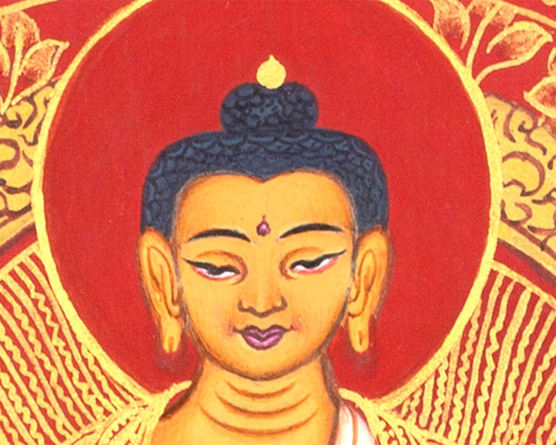 Shakyamuni Buddha Mandala |  Tibetan Thangka Painting